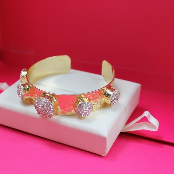 J27 - BOGO 50% olArm candy blue beaded t plated Bracelet - Picture 7 of 7